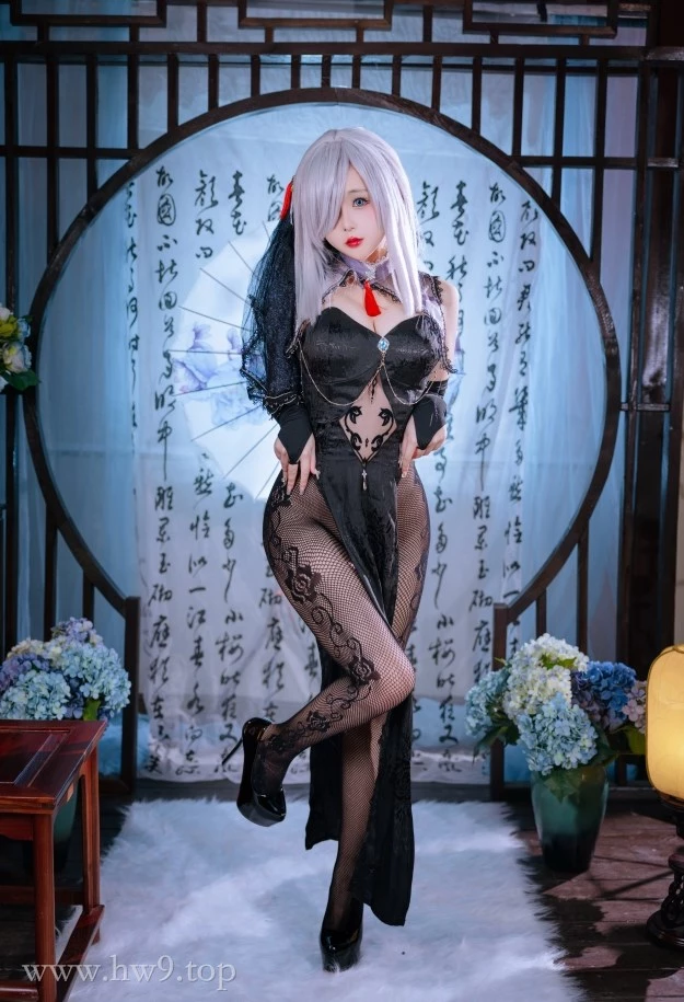 日奈娇 – NO.155 申鹤旗袍[22P-453M]