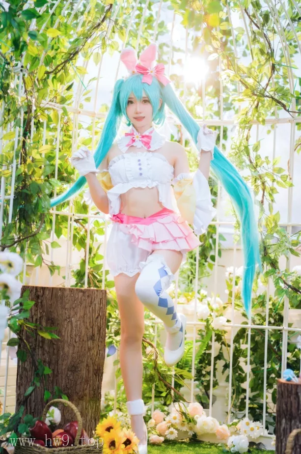 焖焖碳 – NO.050 初音未来 复活节兔子[22P-162.7M]