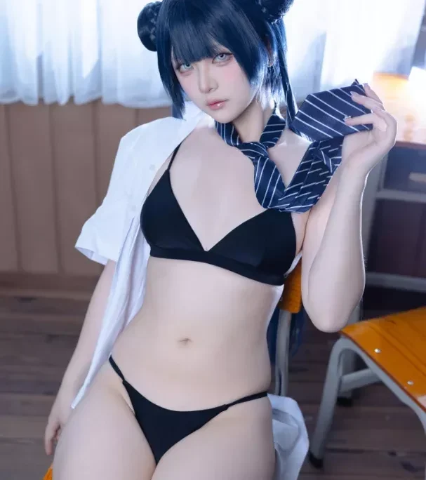 屿鱼 – No.066 蔚蓝档案 妃咲JK[61P-798.2M]