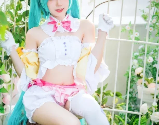 焖焖碳 – NO.050 初音未来 复活节兔子[22P-162.7M]